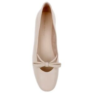 DEE OCLEPPO | Dixon Ballerinas Ballet Flats Bow Mary Jane Nude Blush | Size 8.5